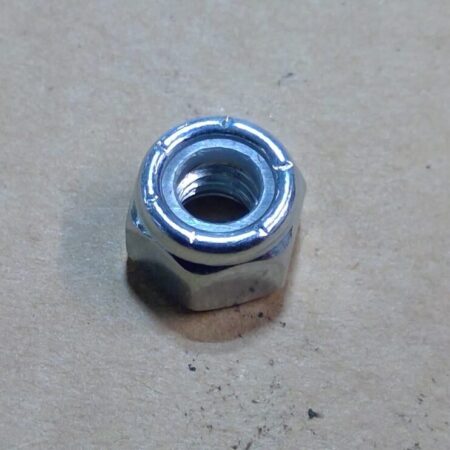 NUT, HEX NYLON LOCK 1/4-20 ZINC