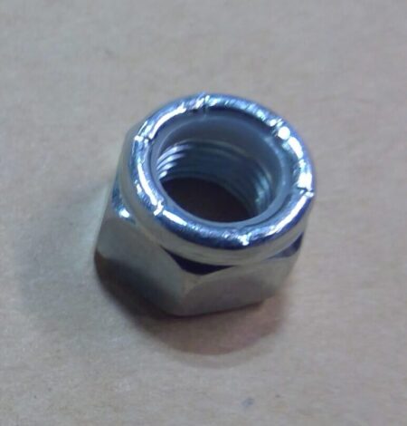 NUT, HEX NYLON LOCK 7/16-20 ZINC