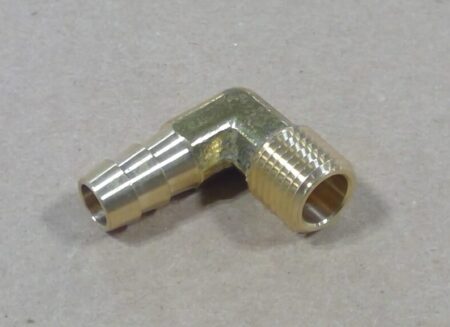 BARB ELBOW 90, 3/8HOSE X 1/4MPT