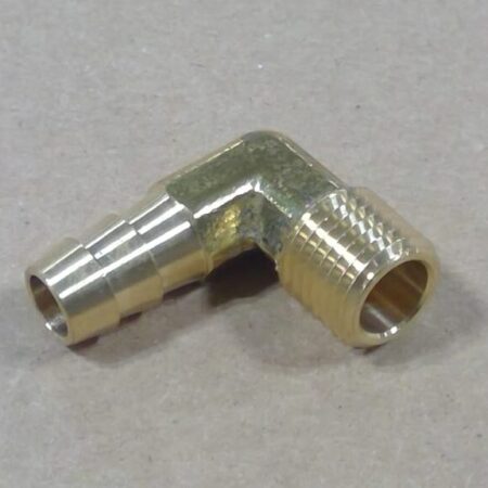 BARB ELBOW 90, 3/8HOSE X 1/4MPT