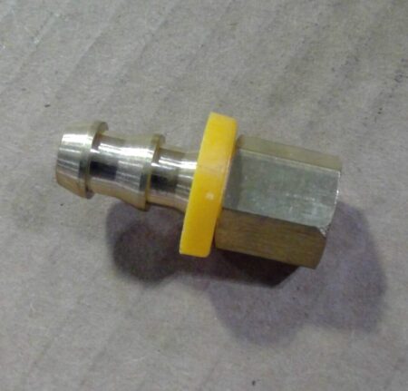 BARB, PUSH-ON 3/8 HOSE X 1/4FPT