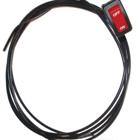 SWITCH W/ WIRES, ROCKER RED ON-OFF