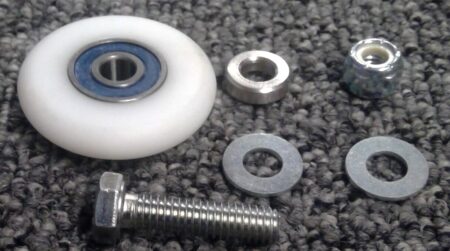 WHEEL KIT, ROLL TABLE (ONE ONLY)