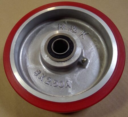 WHEEL 8 X 2-1/2 X 1"BRG.