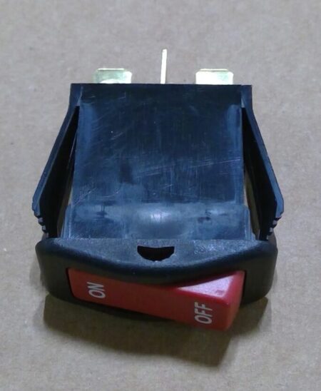 SWITCH, ROCKER ON-OFF, RED, CLUTCH