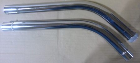 WAND, 2" X 56", DOUBLE BEND, CHROME