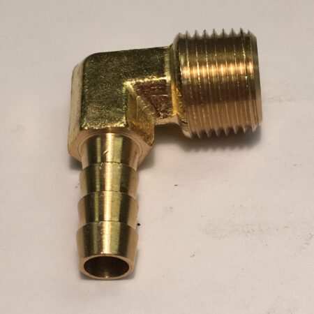BARB ELBOW 90, 5/16HOSE X 3/8MPT