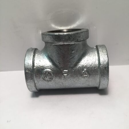 PIPE TEE, FEMALE 1"NPT (GALV.)