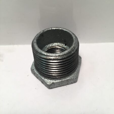 BUSHING, HEX 1 X 1/2 NPT (GALV.)