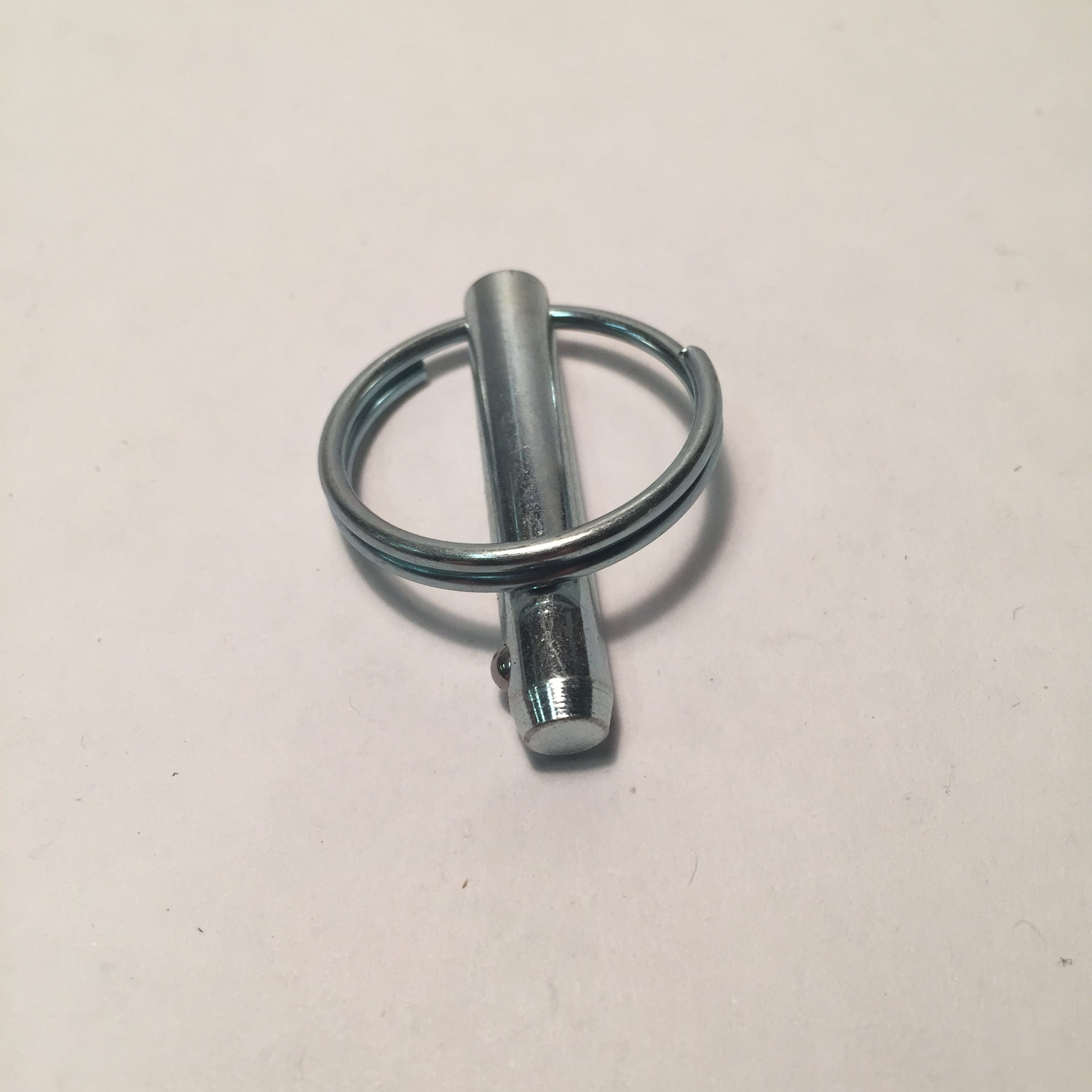 Package of two Free Shipping! 1/4 x 1 1/2  Detent Ring Pin Zinc 