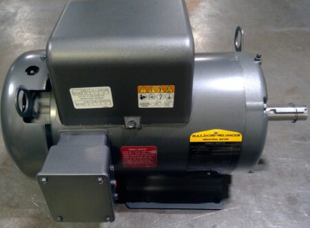 MOTOR, BALDOR 5HP-1PH 60HZ 3450RPM