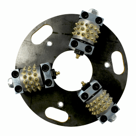 Conversion Plate for Diamatic®/Sase® 780 With 3 Large Bush Hammers