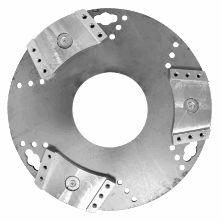 10.5" Husqvarna® Pg690 & Pg820 To Magna-Trap® Conversion Plate