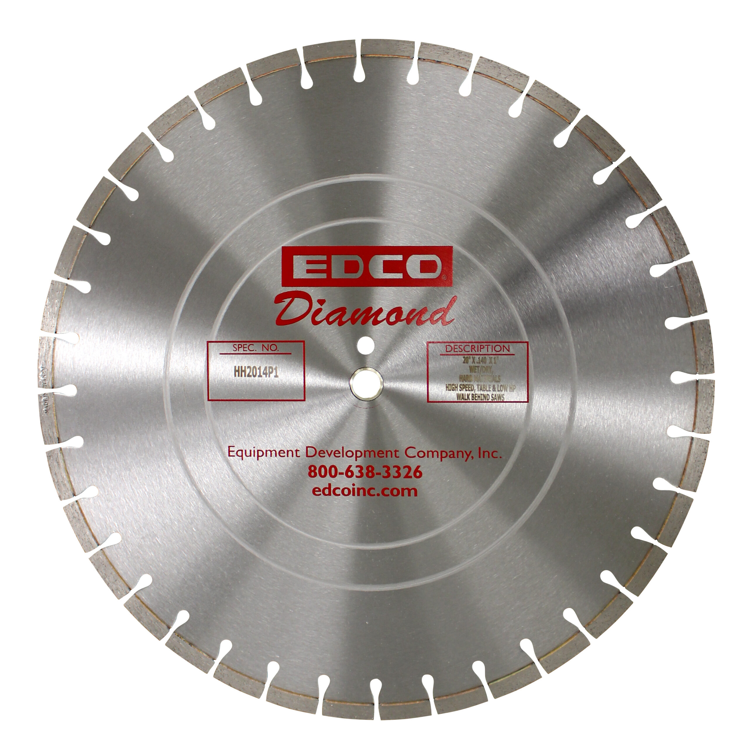 20” Masonry/Concrete Diamond Blade