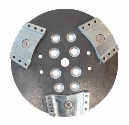 10" Blastrac® Pg250 To Magna-Trap® Conversion Plate