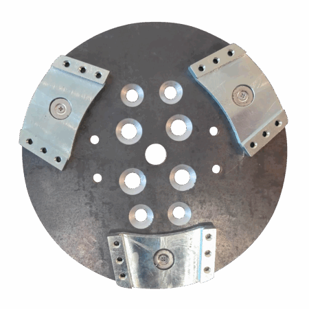 10" Blastrac® Pg250 To Magna-Trap® Conversion Plate