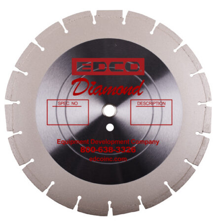24" Asphalt/Green Concrete Diamond Blade