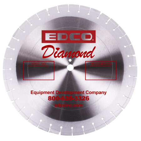 30" Diamond Blade W/PH Pro Cured Concrete Wet Only