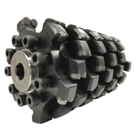 8” DIAMOND DRUM ROUND TOOTH COMPLETE, CPM-8